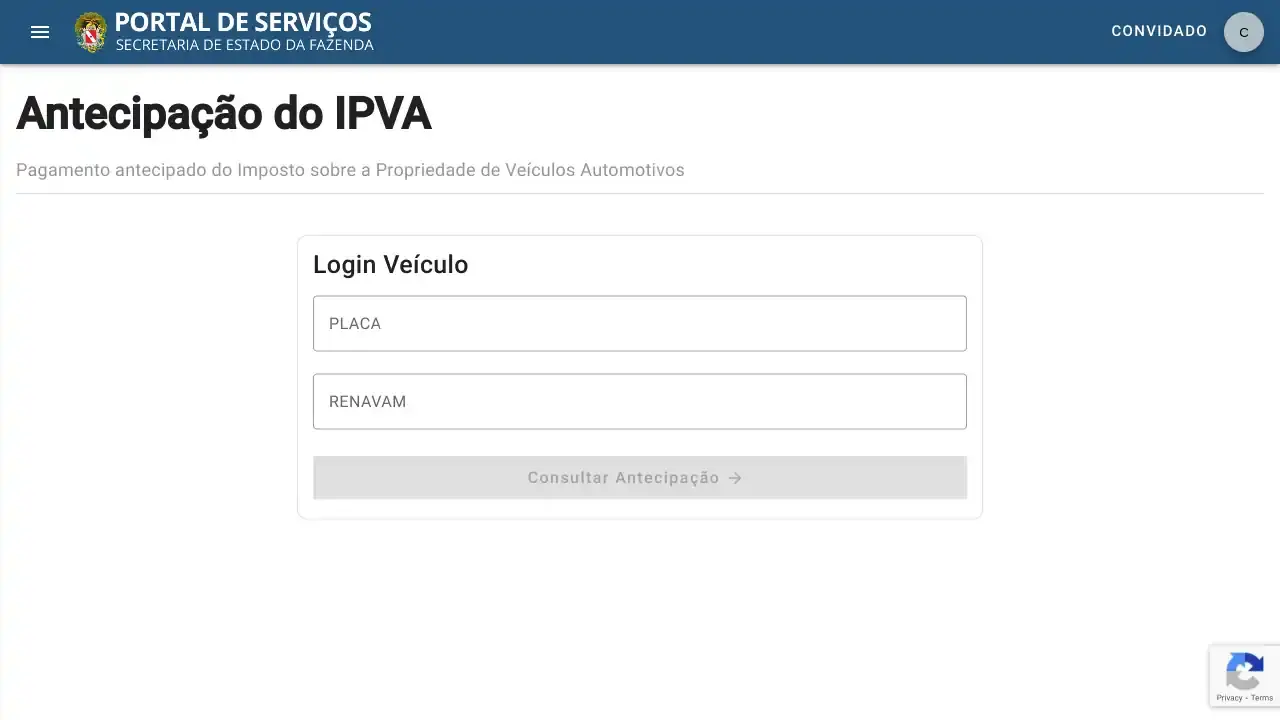 Detran / PA / Antecipação do IPVA