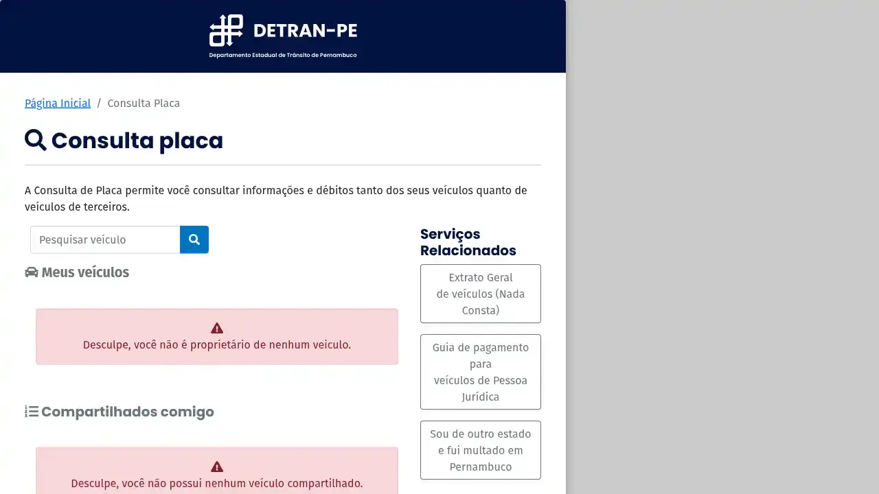Detran / PE / Guias de IPVA