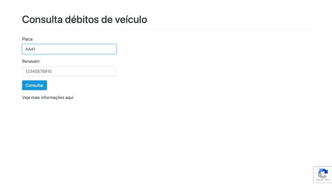 DETRAN / PI / Veículo