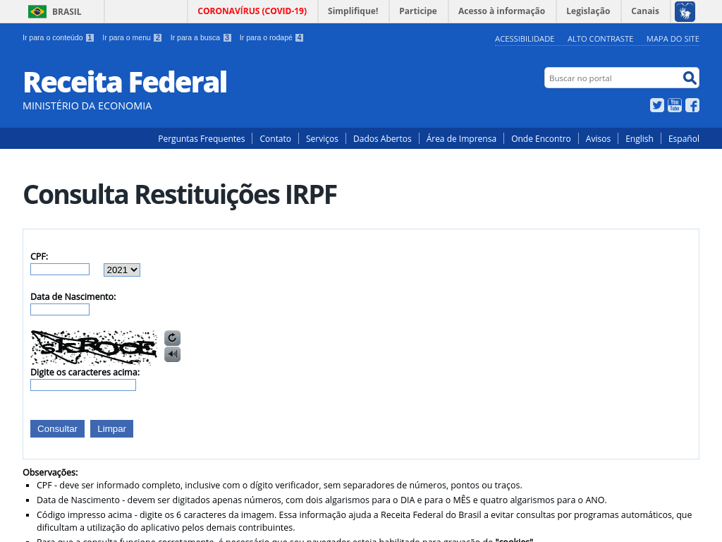 Receita Federal / IRPF